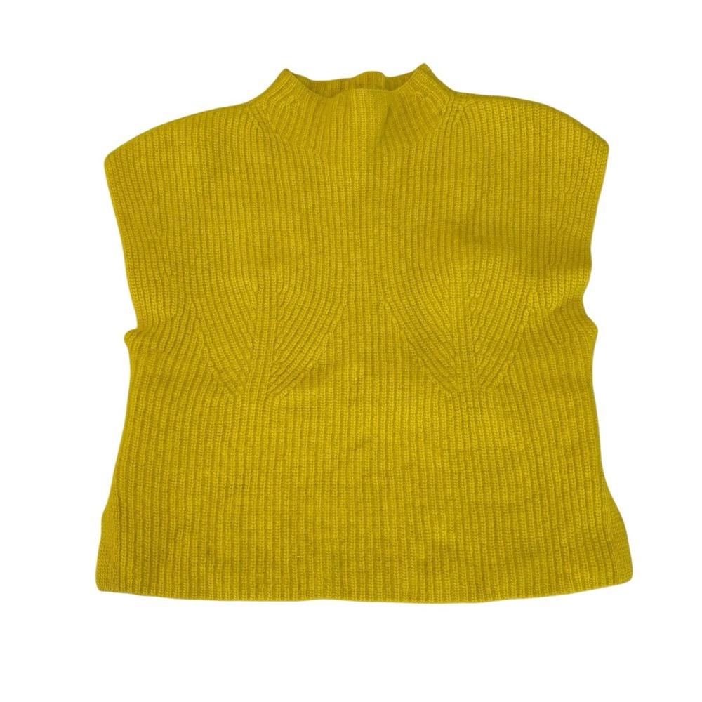 Anthropologie Yellow Short Sleeve Top